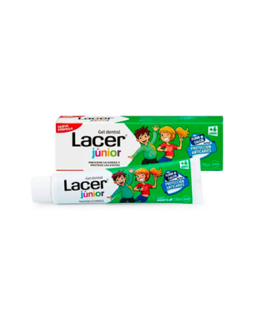 LACER JÚNIOR PASTA SABOR MENTA 75ML