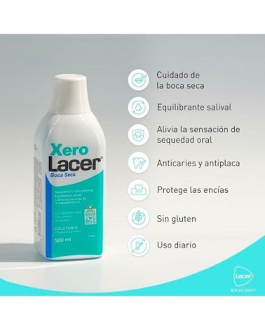 LACER XERO BOCA SECA COLUTORIO 500ML