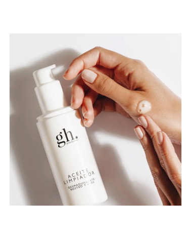 GH ACEITE LIMPIADOR Y DESMAQUILLANTE 150 ML.