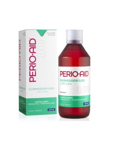 PERIO AID 0.05% CLORHEXIDINA COLUTORIO 150ML.
