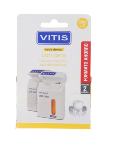 VITIS SEDA DENTAL CON CERA FORMATO AHORRO (2U.)