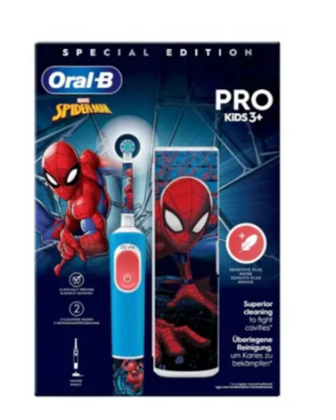 ORAL-B CEPILLO PRO KIDS 3+ SPIDER-MAN