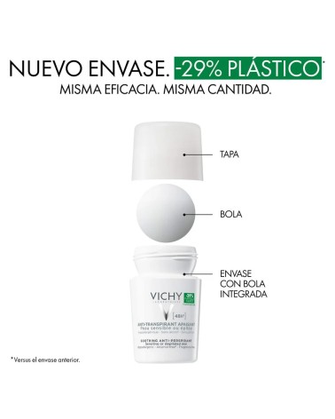 VICHY DESODORANTE 48H. ANTI-TRANSPIRANTE CALMANTE