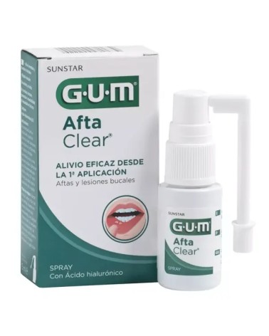 GUM AFTA CLEAR SPRAY 15ML.