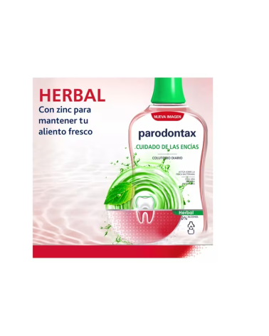 PARODONTAX COLUTORIO HERBAL 500ML.