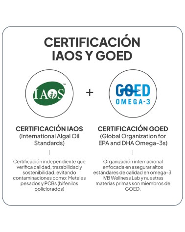 IVB OMEGA 3 RICO EN DHA 30 CÁPSULAS.