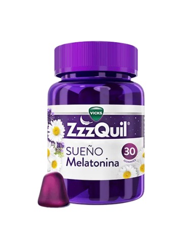 ZZZQUIL SUEÑO MELATONINA 60 GUMMIES.