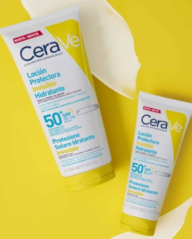 CERAVE LOCION PROTECTORA INVISIBLE HIDRATANTE SPF50+