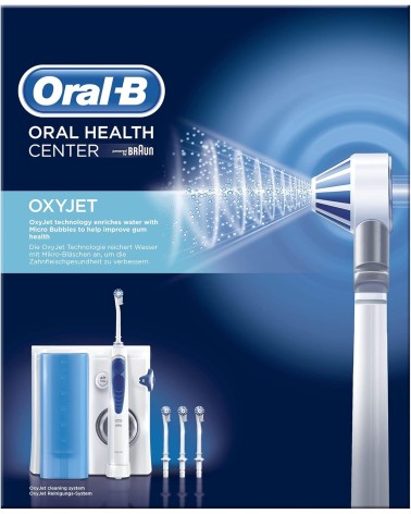 ORAL B HEALT CENTER OXYJET WATERFLOSSER