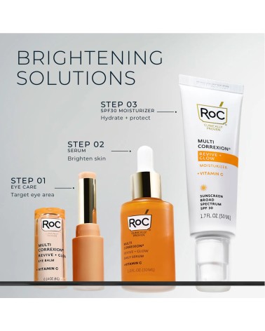 ROC REVIVE & GLOW BÁLSAMO CONTORNO DE OJOS.