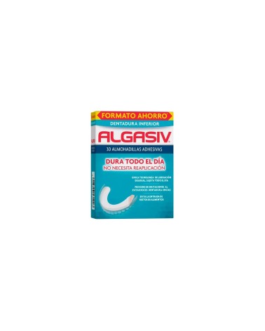 ALGASIV Dentadura Inferior 30 Almohadillas