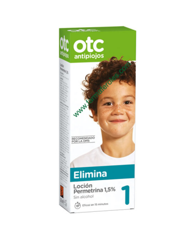 OTC ANTIPIOJOS LOCIÓN PERMETRINA 1%