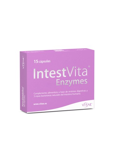 VITAE INTESTVITA ENZYMES 15 CAPSULAS