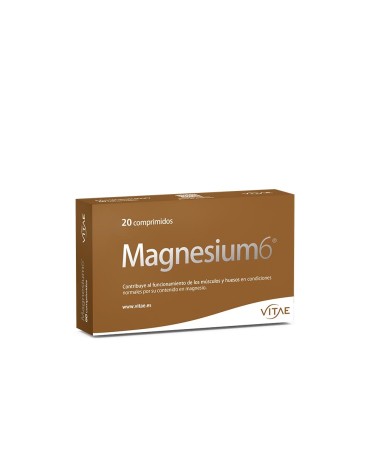 VITAE MAGNESIUM 6 20 COMPRIMIDOS