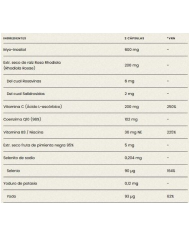 IVB TYROENERGY 60 CAPSULAS
